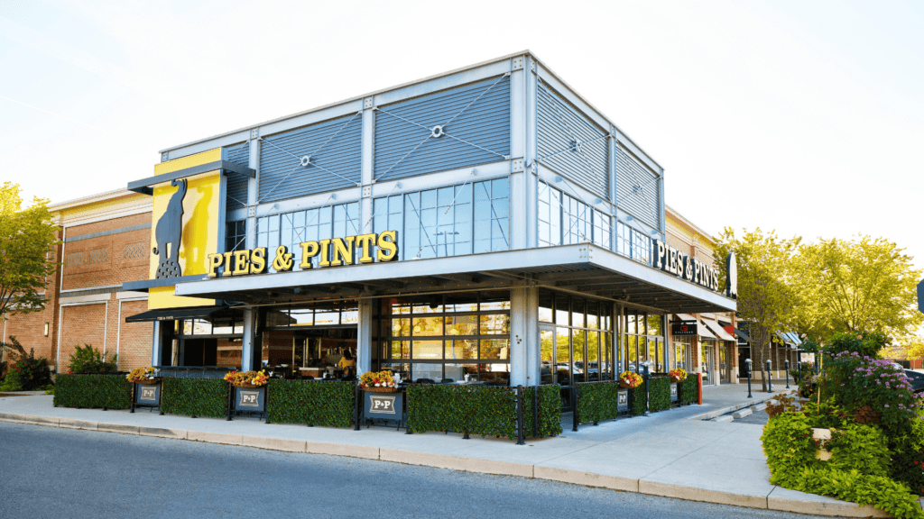 Pies & Pints at Easton Gateway.