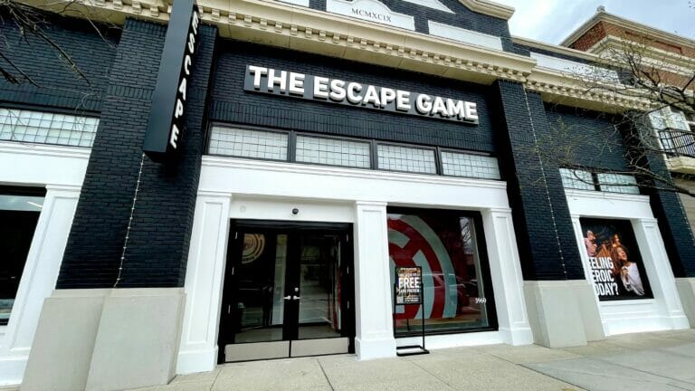 Exterior of the Escape Game at Easton Town Center