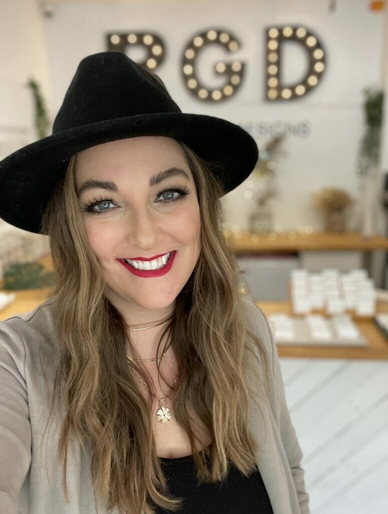 Owner of Red Giraffe Designs at Easton Town Center, Kate Stevens