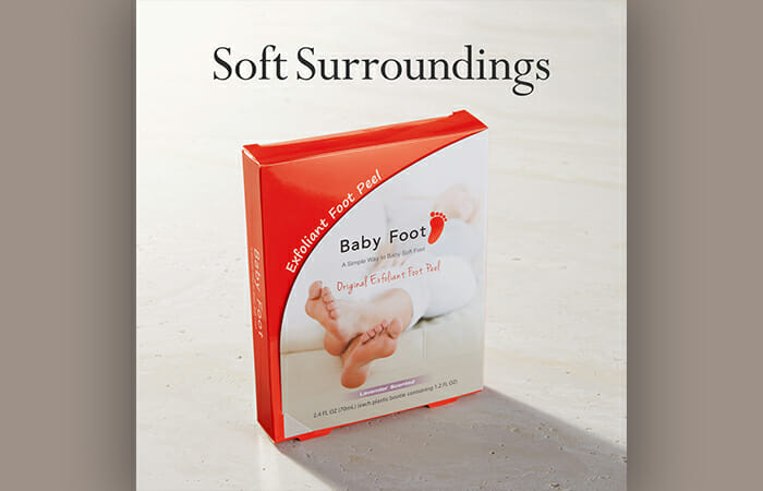 Soft Surroundings Baby Foot foot treatment.