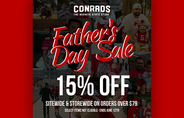 Enjoy 15% off sitewide and storewide on orders over $79* now through June 12th.  *Select items not eligible. See store for details. 