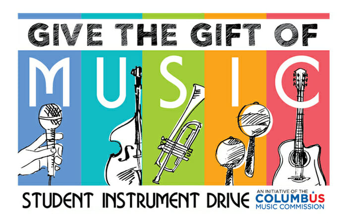 Give the gift of music. Student Instrument Drive. August 27th 11AM-4PM