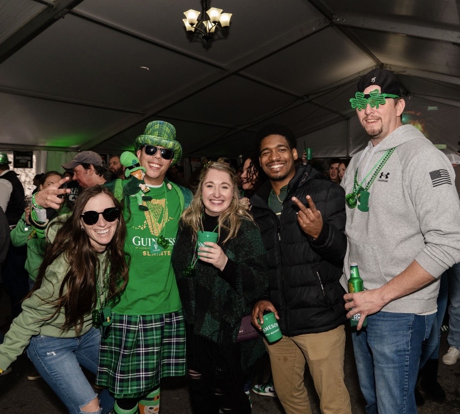 St. Paddy's Day event at Fado.