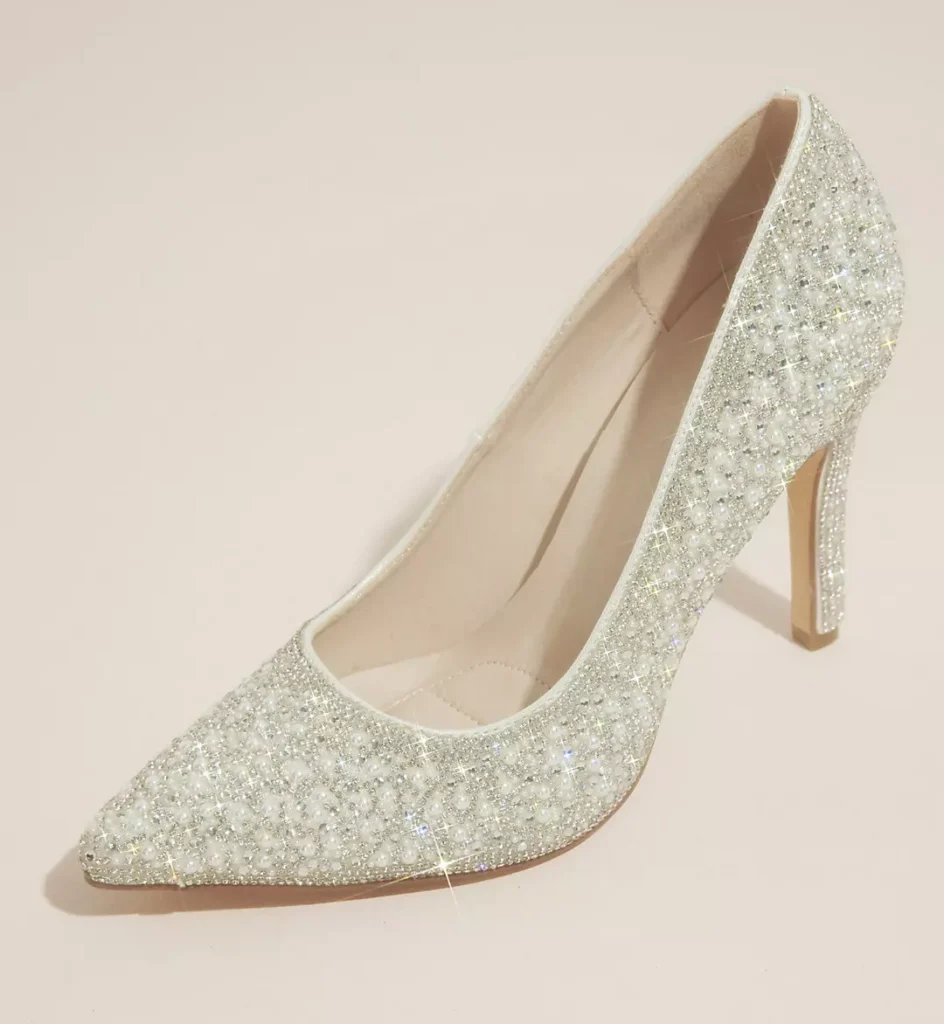 Heels from David's Bridal