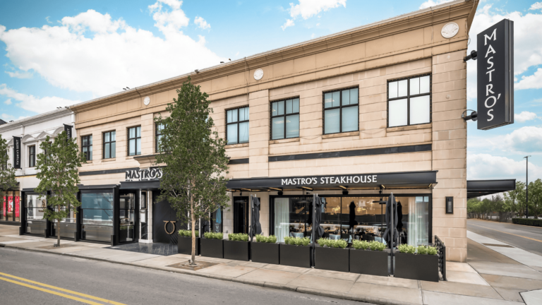 Exterior of Mastro's at Easton.