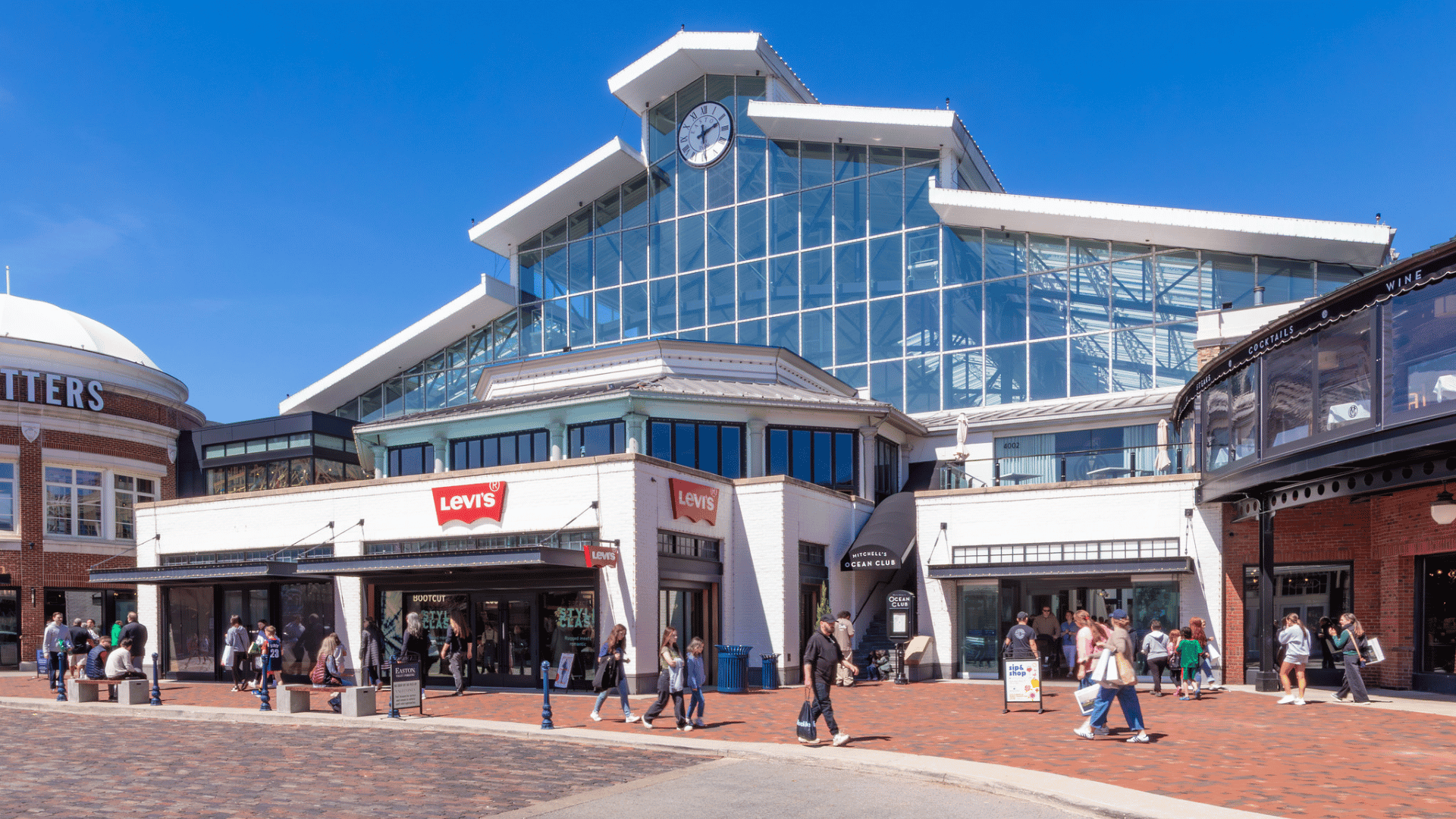 The Station Building at Easton Town Center.
