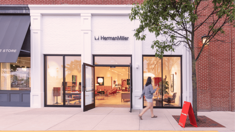 The Herman Miller storefront at Easton Town Center.