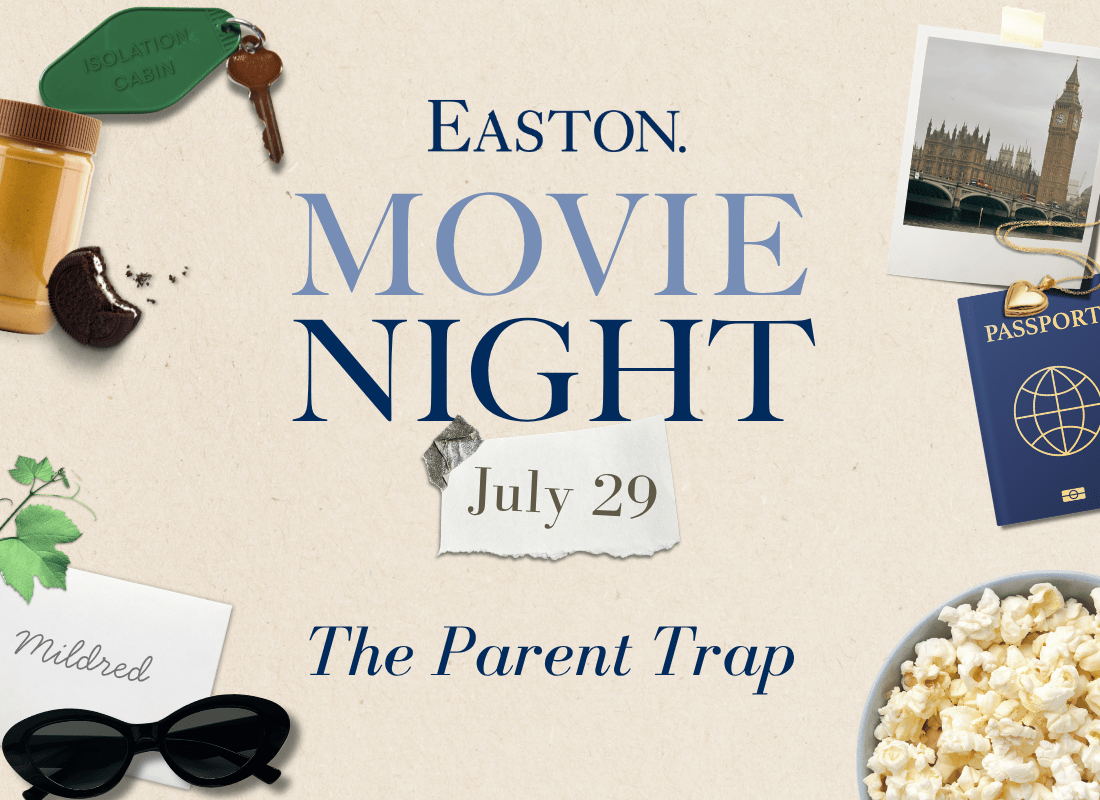Easton Movie Night. July 29. The Parent Trap.